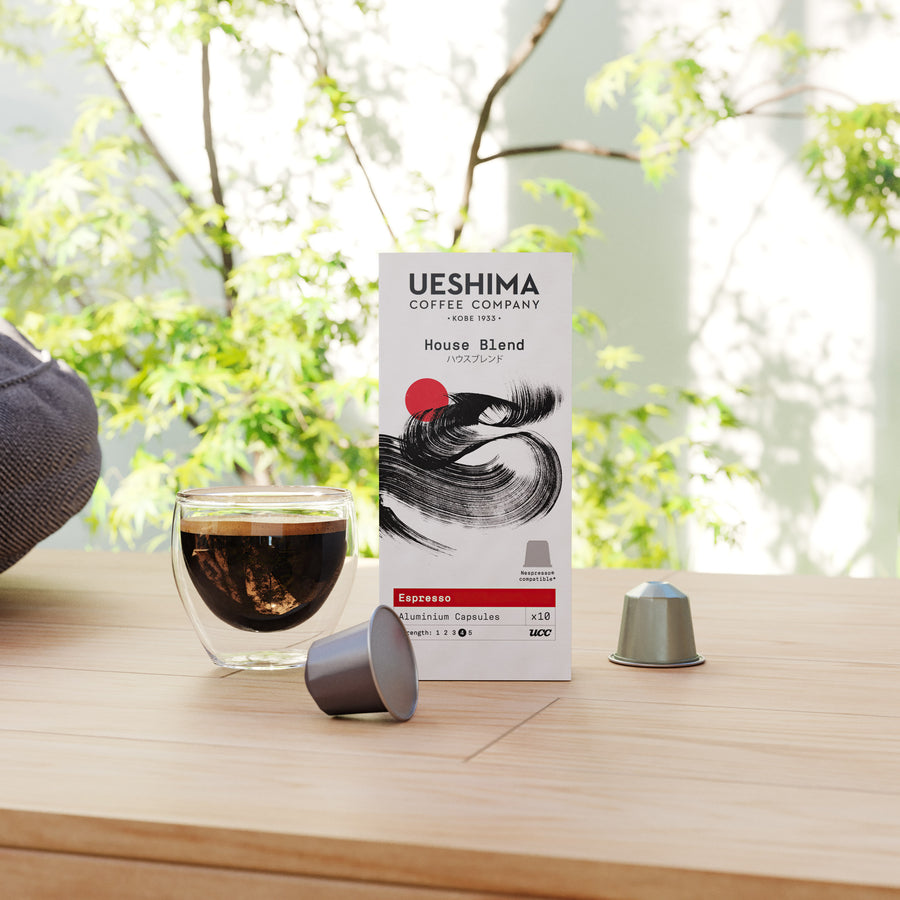 Ueshima House Blend Espresso Coffee capsules