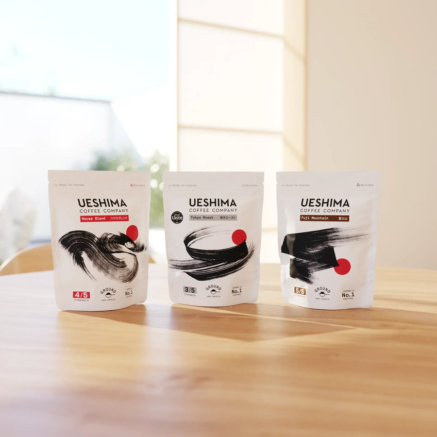 Ueshima Ground Coffee Taster Bundle