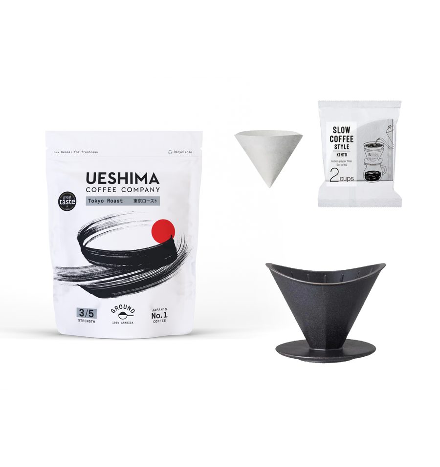 Ueshima Starter Coffee Bundle - Tokyo Roast Ground Coffee