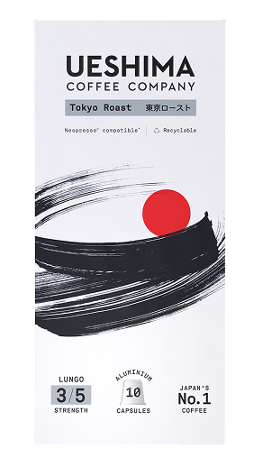 Ueshima Tokyo Roast coffee capsules box